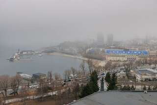 Гостиница Экватор Владивосток Номер стандарт улучшенный с 1 односпальной кроватью с видом на море-2